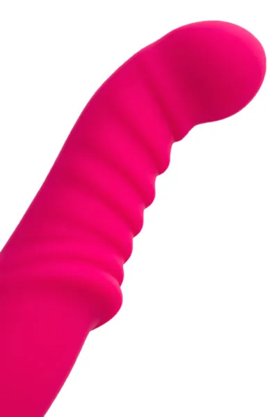 Nerealni vibrator a-Tois bi TOIFA Capi, silikon, ružičasta, 17,4 cm, Ø 3,4