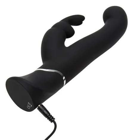 Happi Rabbit G-Spot Stroker Vibrator Crna