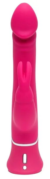 Happi Rabbit Realistic Vibrator sa klitorisnim stimulatorom Pink
