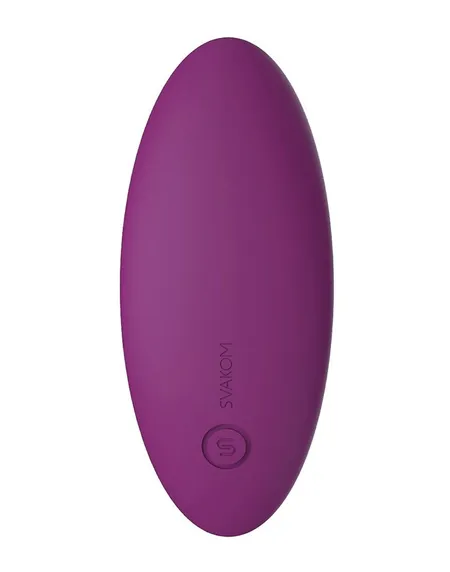 Edeni ljubičasti stimulator klitorisa sa kontrolom putem aplikacije