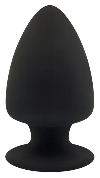 Premium Silicone plug M - 11 cm Crna analna čaura