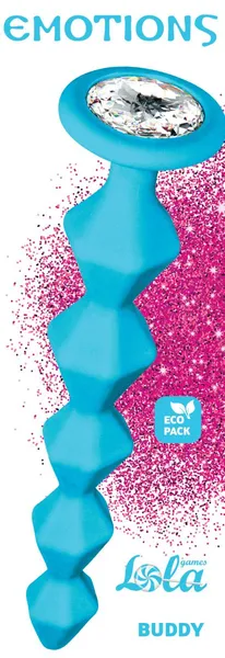 Analni lanac sa kristalom Emotions Buddy Turquoise 1400-02lola