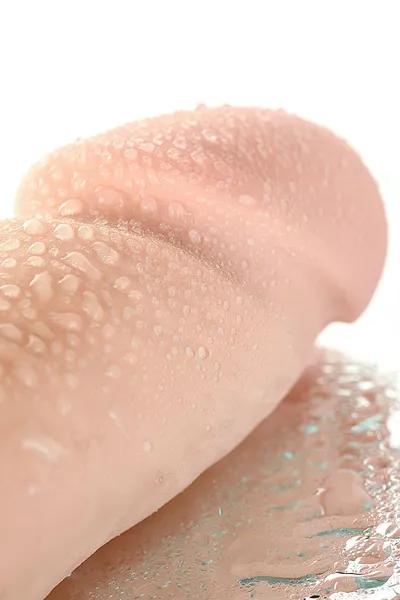 Realstick Elite rotator na usisnoj čaši, tele, Softskin, 7 načina rotacije, 18 cm