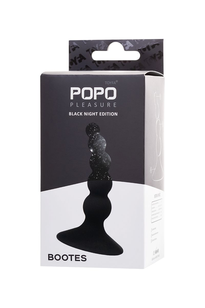 Analna čaura Popo Bootes Crna 10 cm
