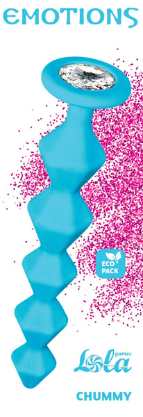Analni lanac sa kristalom Emotions Chummy Turquoise 1401-02lola