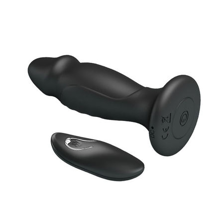 Analni vibracioni stimulator Black Pretty Love BI-040085W-MR