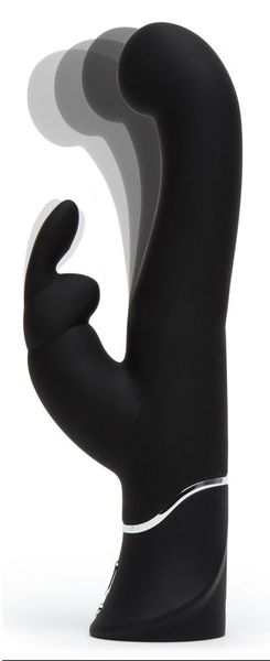 Happi Rabbit G-Spot Stroker Vibrator Crna
