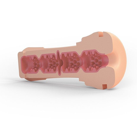 Masturbator u tubi Mistim Oh Push me Donut bez vibracija i električne stimulacije