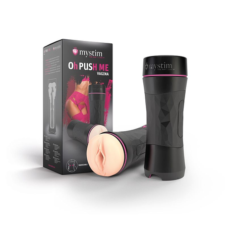 Masturbator u tubi Mistim Oh Push me vagina bez vibracija i električne stimulacije