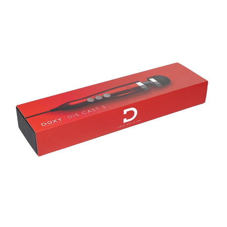 Vibrator-vond Doxy Die Cast 3 crvena