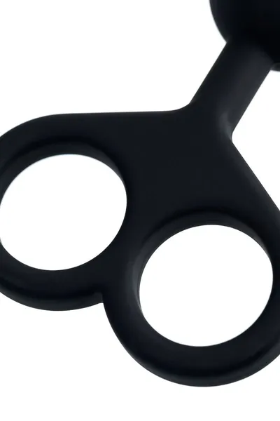 TOIFA Popo Pleasure Cephei analne perle, vodootporne, silikon, crne, 33,5 cm, Ø 2,4 cm