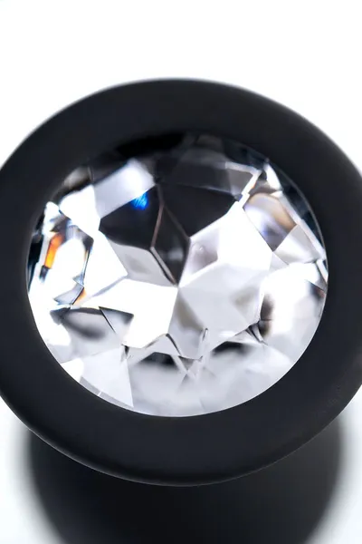 Analna čaura Popo Pleasure bi TOIFA sa rhinestones s, silikon, Crna, 7,2 cm, Ø 2,8 cm, 25 g