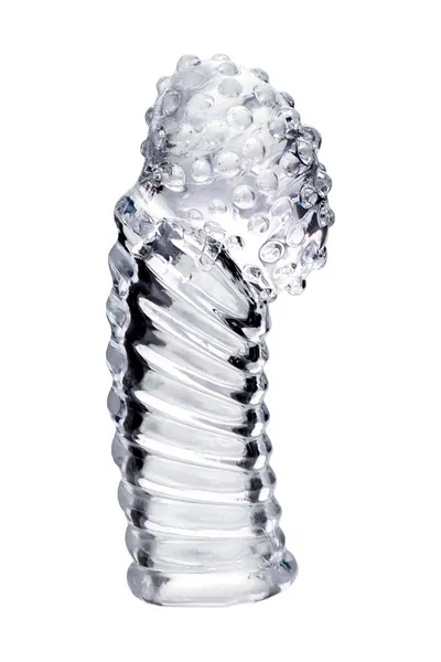 Prozirna reljefna mlaznica na daleovom prstu .