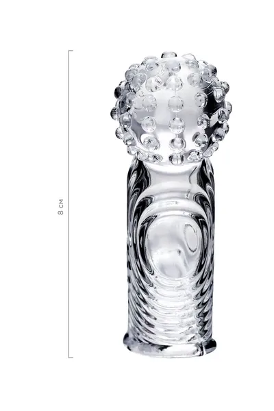 Mlaznica na prst A-Igračke by TOYFA Ricol, TRE, transparentan, 8 cm