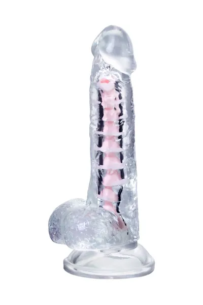 Flexibilni dildo a-Tois Paret, TPE, prozirni, 18 cm