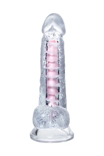 Flexibilni dildo a-Tois Paret, TPE, prozirni, 18 cm