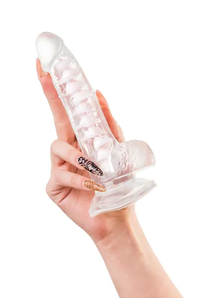 Flexibilni dildo a-Tois Paret, TPE, prozirni, 18 cm