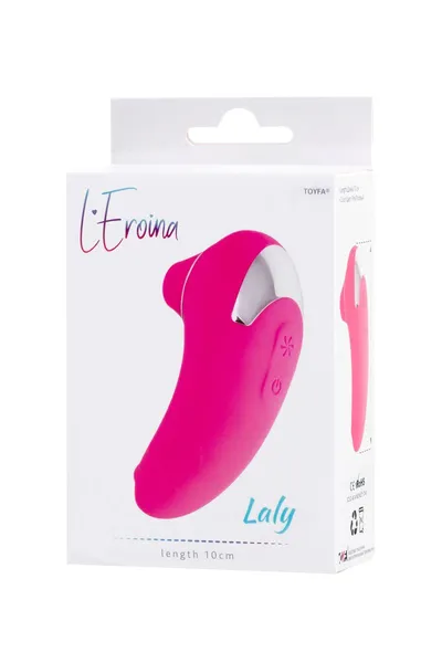 Vakuumski talasni beskontaktni stimulator klitorisa L'eroina bi TOIFA Lali, silikon, roze, 10 cm
