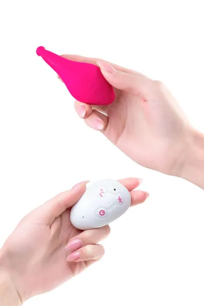 Klitorisni vibrator u gaćice Joss Pansi, silikon, roze, 8 cm