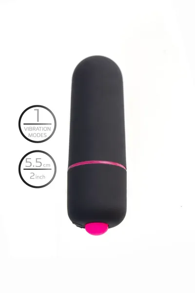 Vibropula A-Toys Alli ABS plastika, Crna, 5,5 cm, Ø 1,7 cm