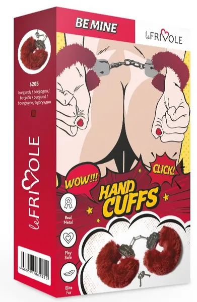 Lisice sa puhastim krznom vinske boje