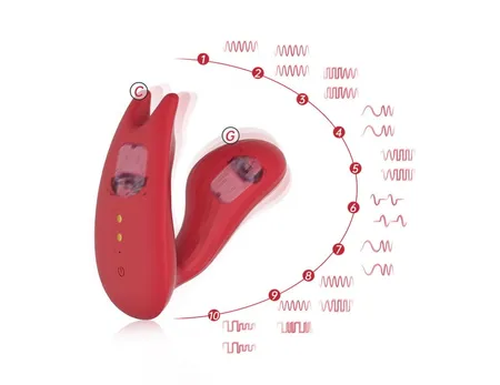 Magic Motion Umi Vibrator crvena