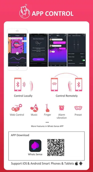 Magic Motion Nik Vibrator red