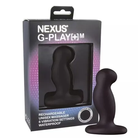 Nekus G-Plai+ M crni Analni vibracioni stimulator