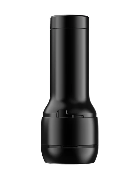 Ogrlica od prave kože sa nežnim belim krznom