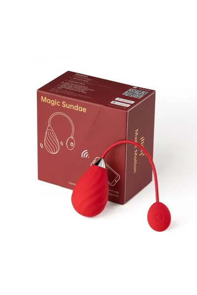Vibrojajco Magic Motion Sundae crvena