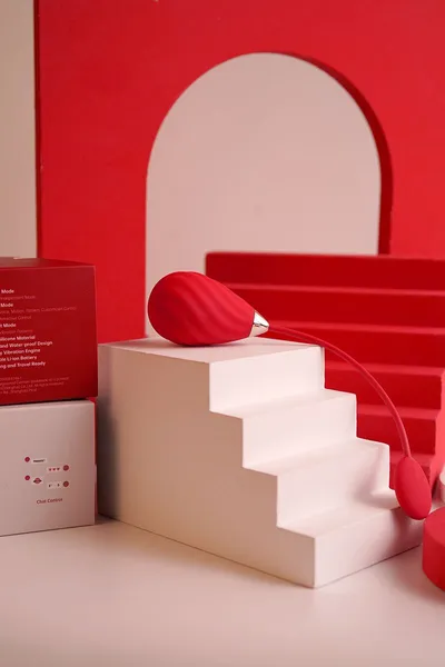 Vibrojajco Magic Motion Sundae crvena