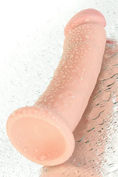 Realstick Elite Kurt realistični vibrator, TPR, telesni, 20 cm