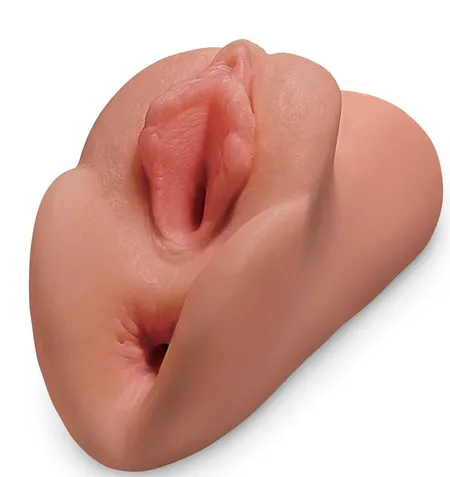 Masturbator vagina i anus PDX Plus Perfect Pussy Double Stroker Tan