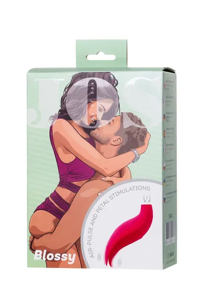 Jos Blossi multifunkcionalni stimulator klitorisa, roze, 13,5 cm