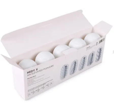 Set od 5 masturbatora sa različitim oblicima svakom Hedi X5 Miked