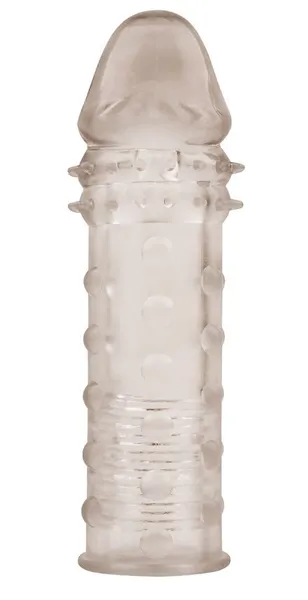 Dimna produžna mlaznica za penis Ektra Tekture Sleeve - 16,2 cm.