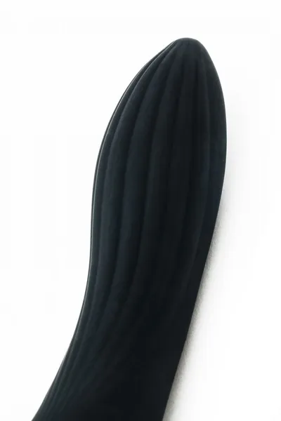 Vibrator silikonski zakrivljeni talas K, crni-mm