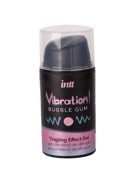 Intt Bubble Gum vibracioni tečni intimni gel, 15ml