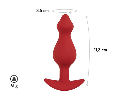 Analna pluta Vaga, boja bordo (Core) M