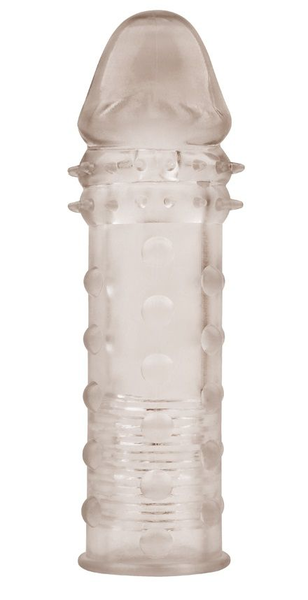 Dimna produžna mlaznica za penis Ektra Tekture Sleeve - 16,2 cm.