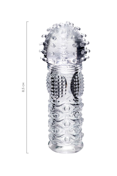 Dodatak za prst a-Tois Hicx, TPE, prozirni 8,5 cm