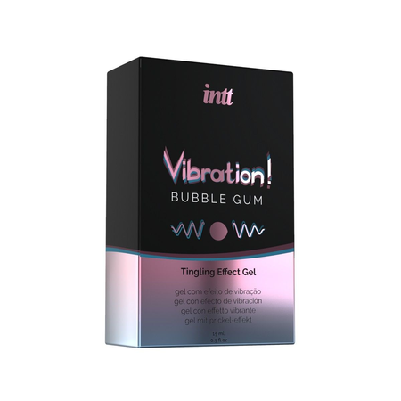 Intt Bubble Gum vibracioni tečni intimni gel, 15ml