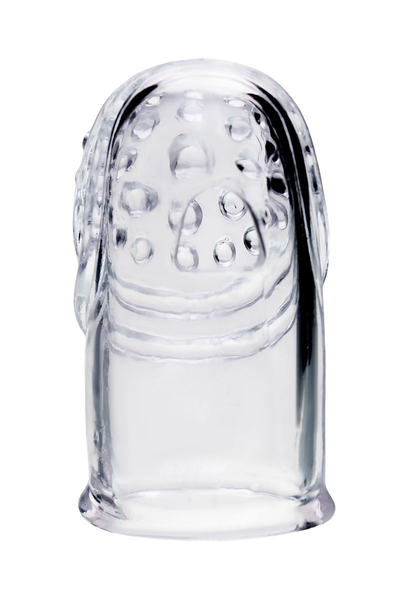 Komplet dodataka za prste a-Tois Favi, TPE, prozirni, 3,5 cm