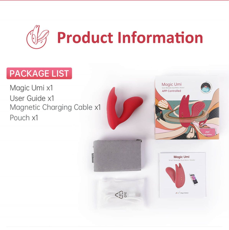 Magic Motion Umi Vibrator crvena