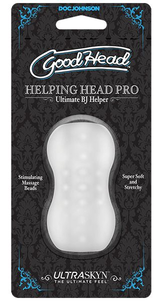 Prozirni mini masturbator Helping Head Pro