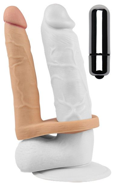 The Ultra Soft Double-Vibrating set za dvostruku penetraciju-15,8 cm.