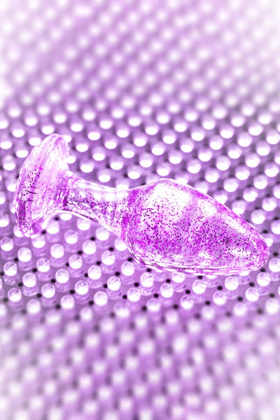 Toifa analna čaura, akril, ljubičasta, 8 cm, Ø 2,8 cm