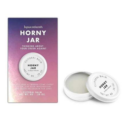 Uzbudljivi balzam za klitoris horni jar - 8 gi.
