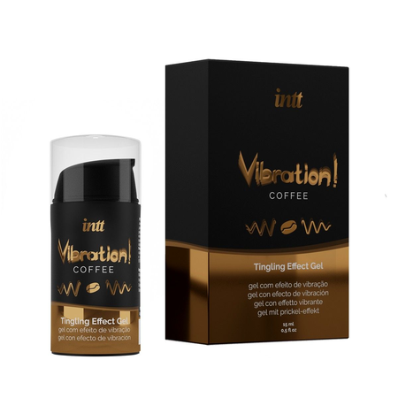 Vibration tečni intimni gel sa vibracionim efektom! Kafa-15 ml.