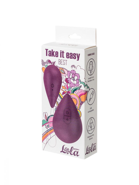 Vibroiaizo sa Take It Easi Best Purple kontrolnim daljinskim upravljačem